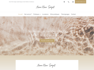 Anne-Flore Sagot Saint-Malo, Stress, Sommeil, Grossesse