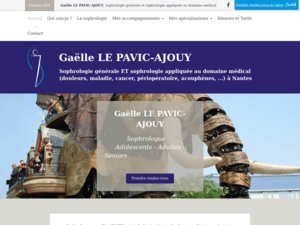 Gaëlle LE PAVIC-AJOUY Nantes, Douleurs, Sommeil, Stress, Grossesse, Douleurs, Acouphènes, Addictions