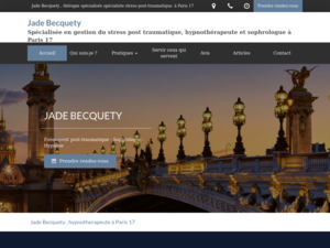 Jade Becquety Paris 16, Stress
