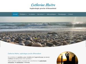Catherine  Maître Nostang, Stress, Sommeil, Douleurs