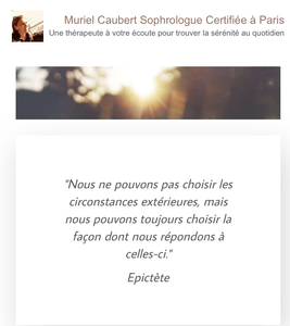 Muriel Caubert Sophrologue Certifiée Paris 11, 